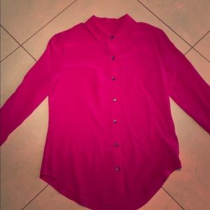 Pink ultra soft light weight summer blouse.